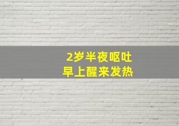 2岁半夜呕吐 早上醒来发热